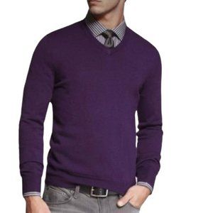 V Neck Merino Wool Sweater